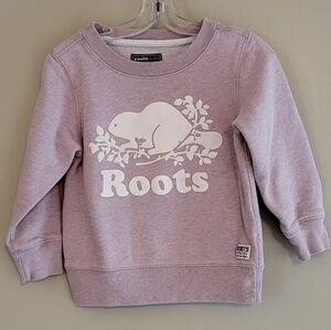 Roots kids lilac sweatshirt